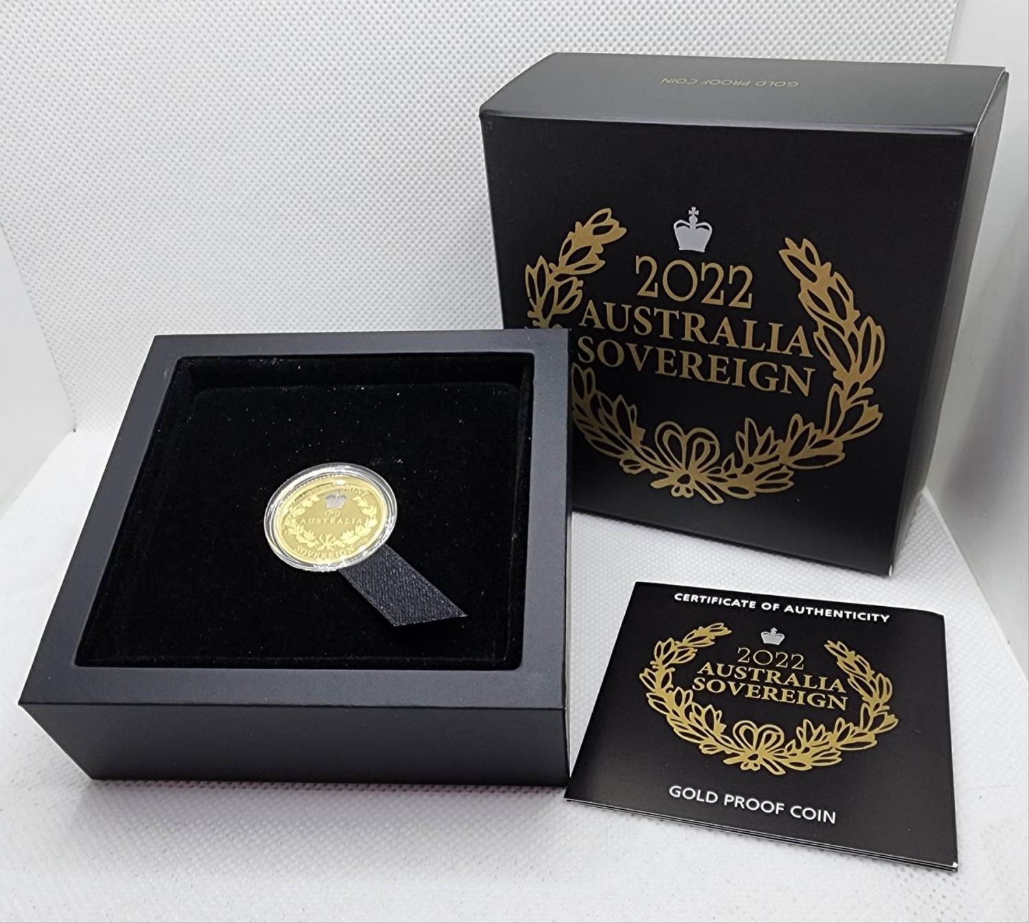 Thumbnail for 2022 Australian Perth Mint Proof Gold Sovereign