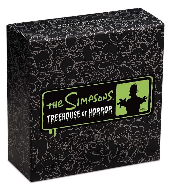 Thumbnail for 2022 The Simpsons Treehouse of Horror 1oz Coloured Silver Proof