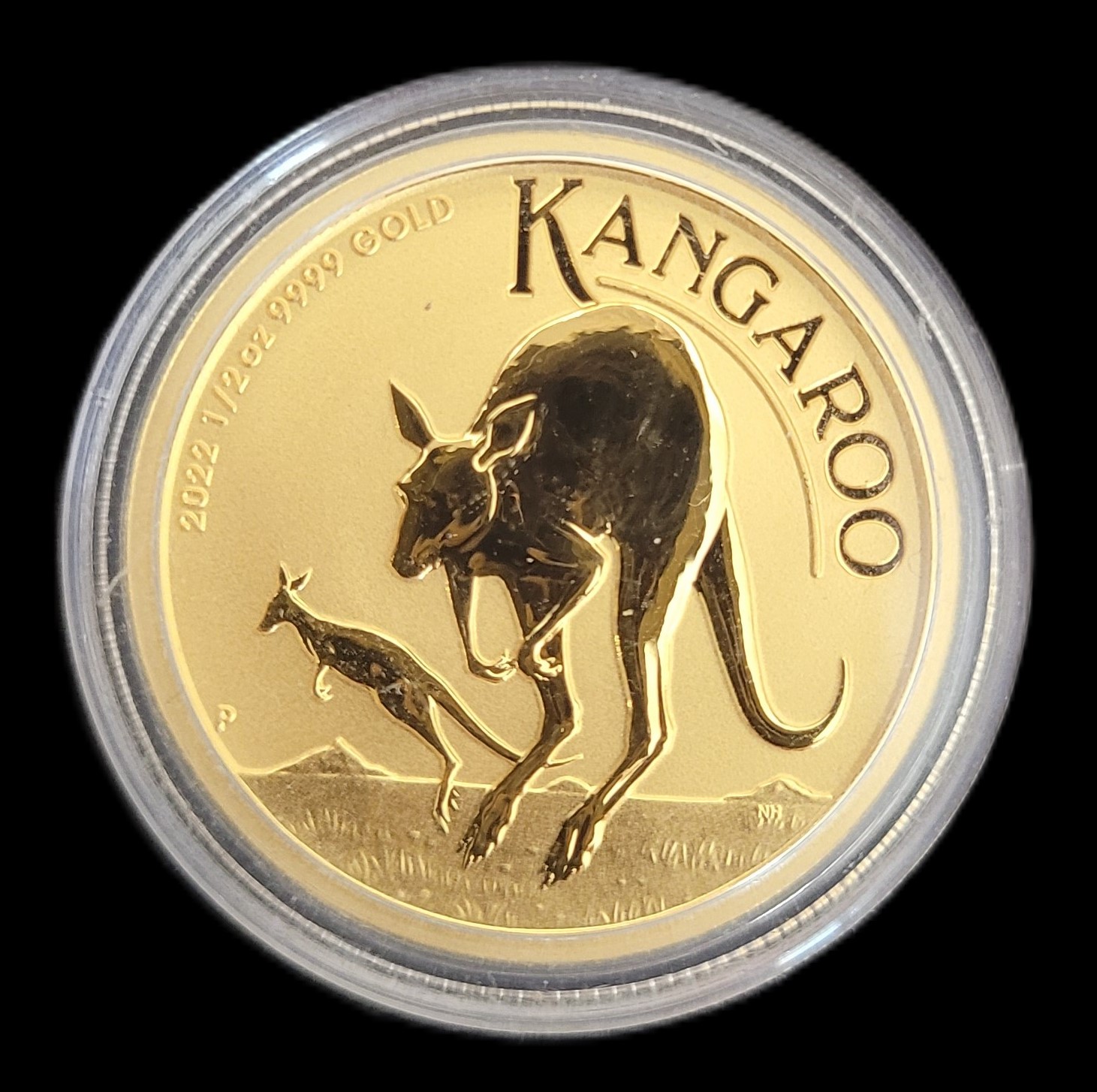 Thumbnail for 2022 Half oz Gold Kangaroo