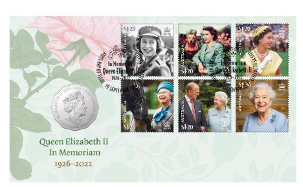 Thumbnail for 2023 Queen Elizabeth II in Memoriam 1926 -2022 with RAM 50 cent coin PNC