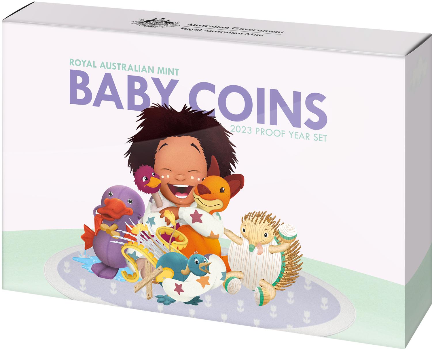 Thumbnail for 2023 Baby Coins Six Coin Proof Set