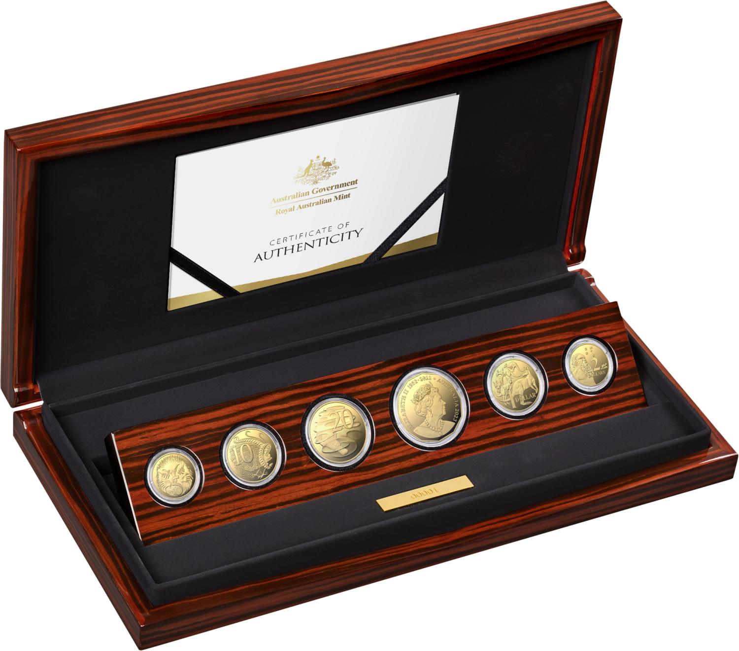 Thumbnail for 2023 Six Coin Gold Proof Year set