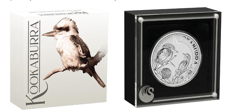 Thumbnail for 2023 $8 Australian Kookaburra 5oz Silver Incused Coin