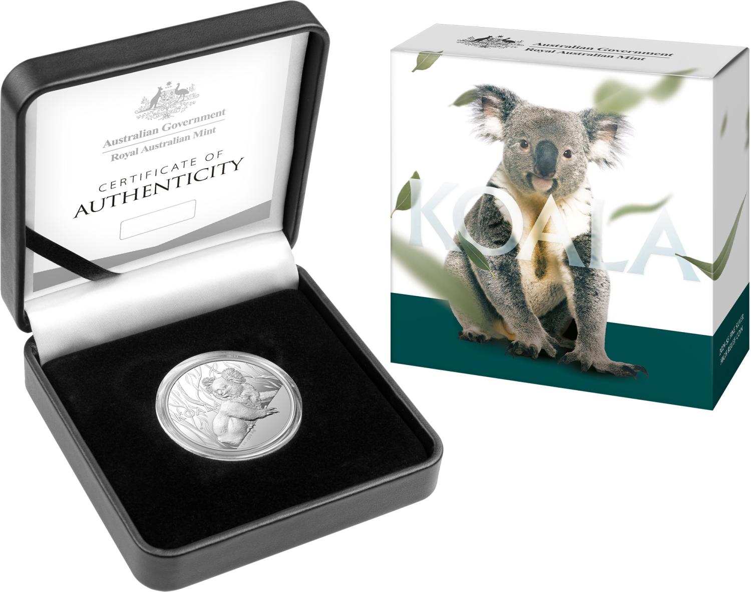 Thumbnail for 2024 $5 Koala 1oz Silver High Relief Proof coin   STRICT LIMITS APPLY