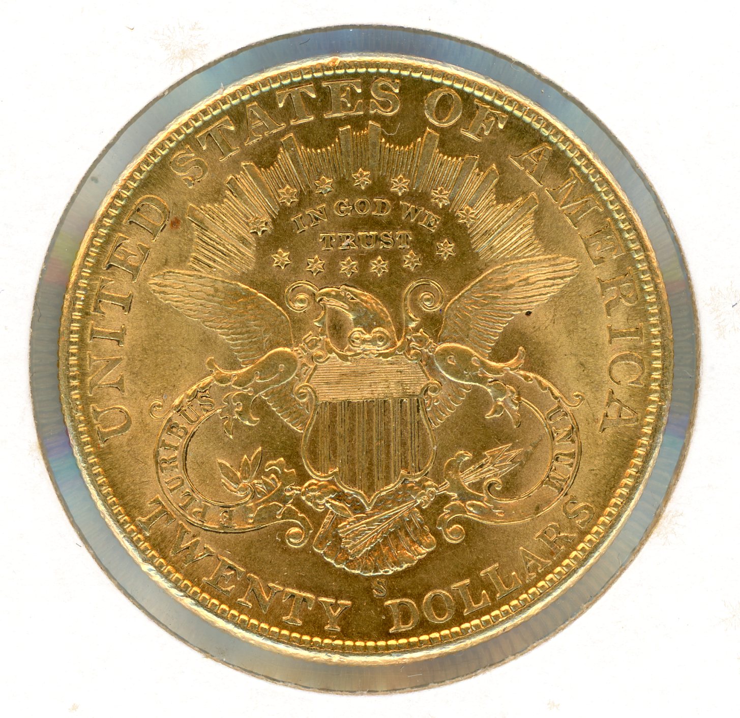 Thumbnail for 1904S American Coronet Head Gold Twenty Dollar UNC