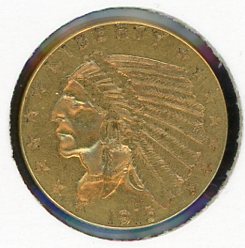 Thumbnail for 1915 American Indian Head Gold Two and a Half Dollars