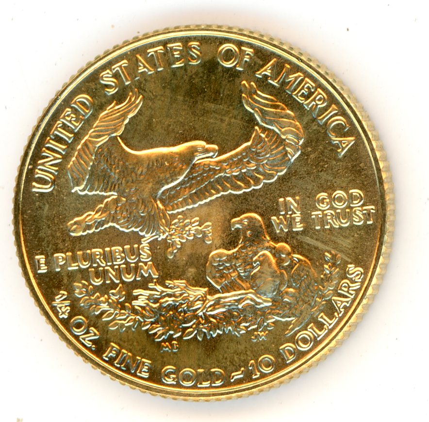 Thumbnail for 1986 American Quarter oz Gold Double Eagle