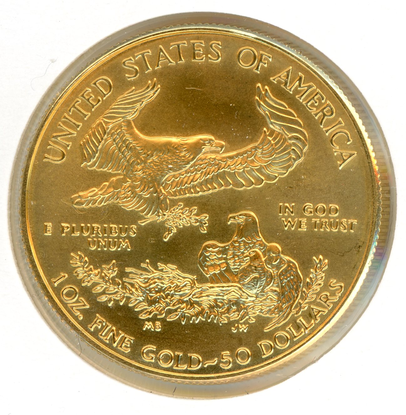 Thumbnail for 2002 American One oz Gold Double Eagle