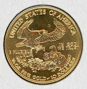 Thumbnail for 1999 American Quarter oz Gold Double Eagle