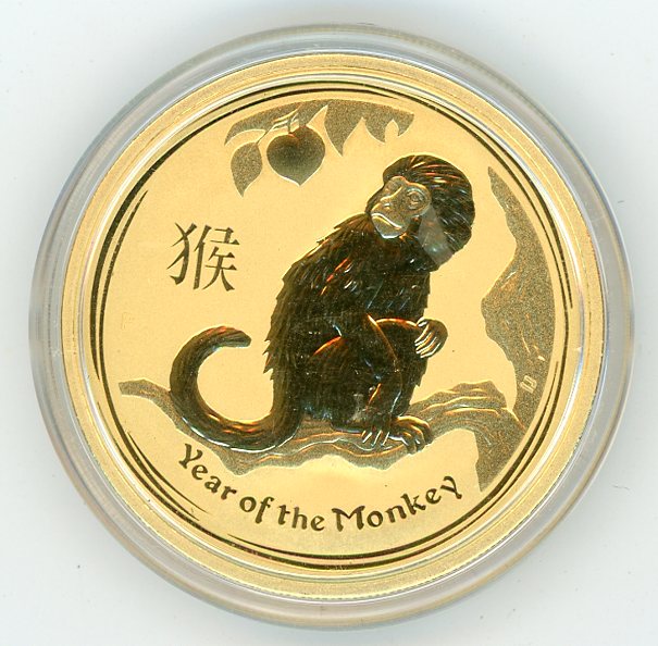 Thumbnail for 2016 Australian 1oz Gold Year of the Monkey