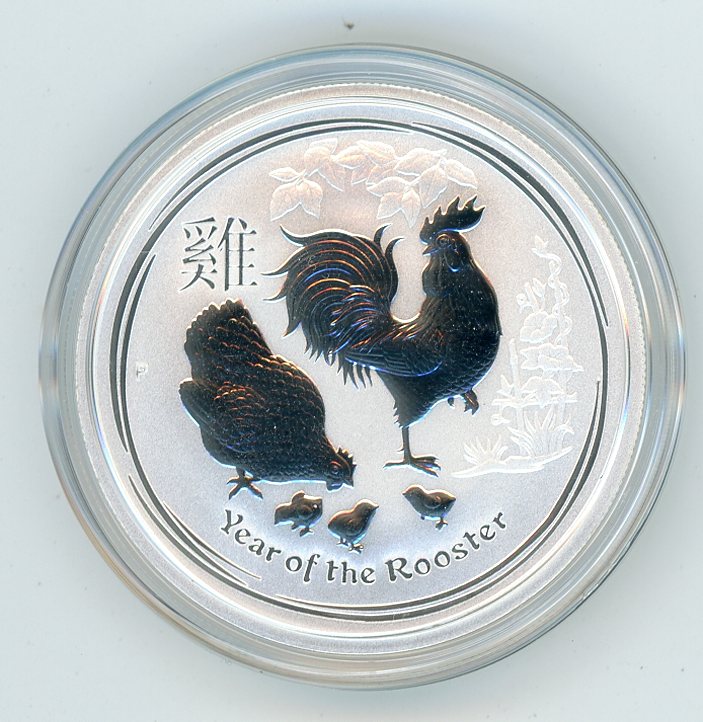 Thumbnail for 2017 Half oz Silver Year of the Rooster
