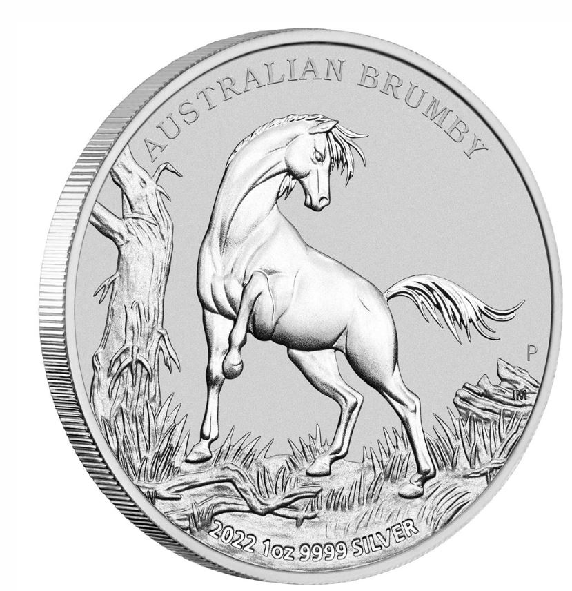 Thumbnail for 2022 $1 Australian Brumby 1oz Silver Bullion Coin - Perth Mint