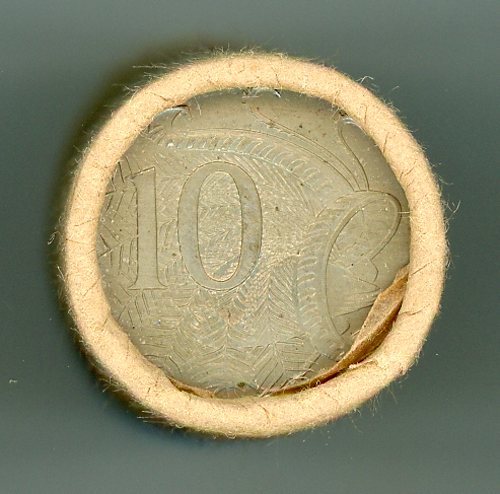 Thumbnail for 1976 Ten Cent Royal Australian Mint Coin Roll