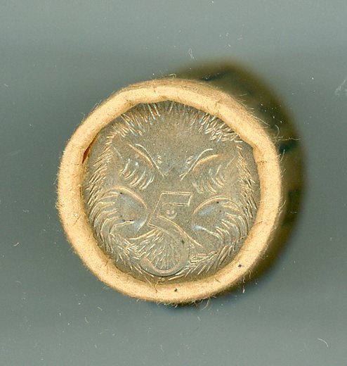 Thumbnail for 1977 Royal Australian Mint Five Cent Roll