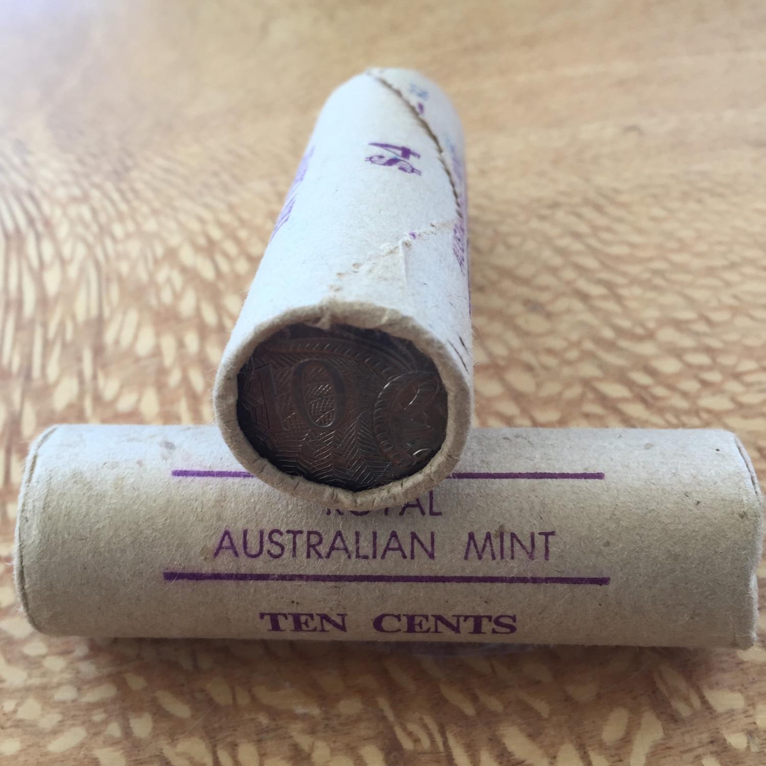 Thumbnail for 1982 Royal Australian Mint Ten Cent Roll