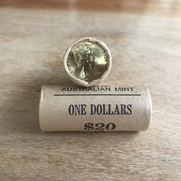 Thumbnail for 1984 One Dollar Coin Roll RAM