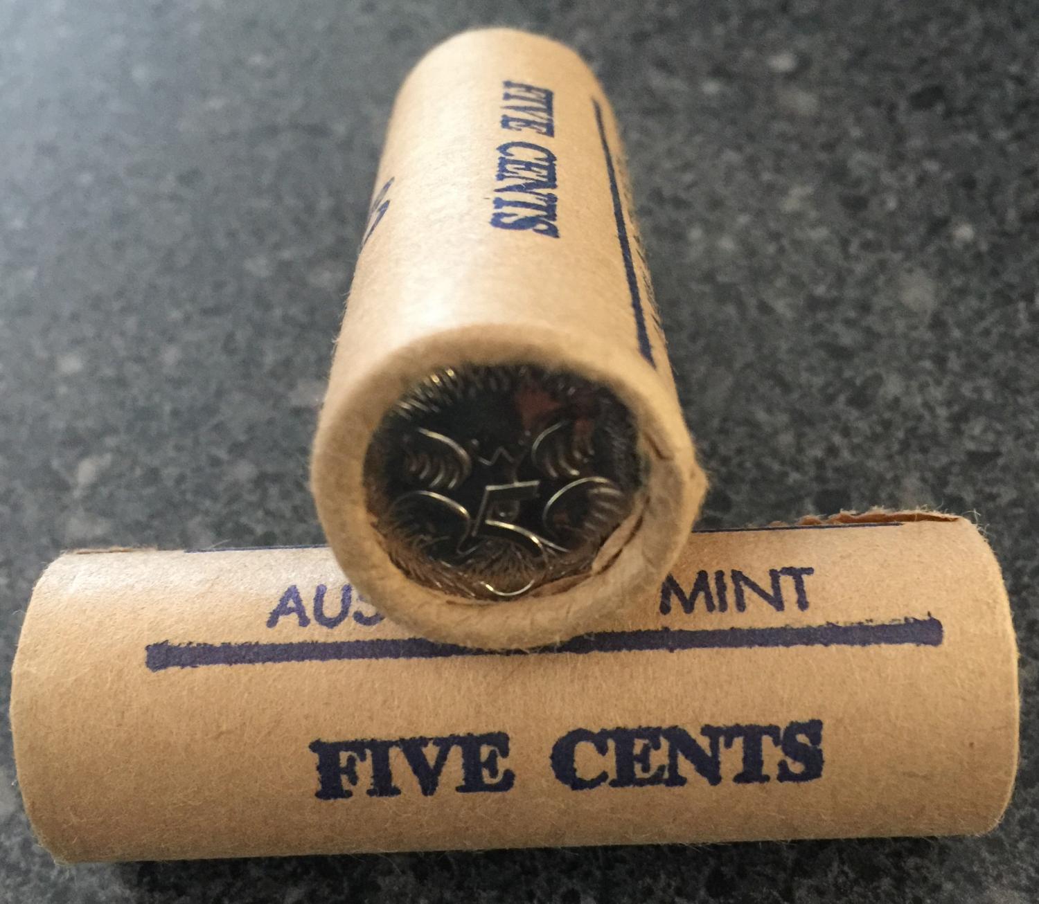 Thumbnail for 1987 Royal Australian Mint Five Cent Roll