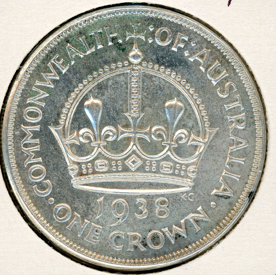 Thumbnail for 1938 Australian Crown (A) EF