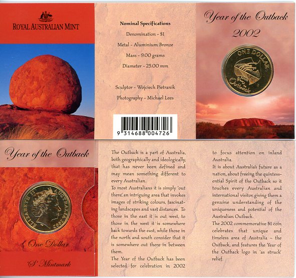 Thumbnail for 2002 Outback S Mintmark