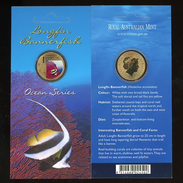 Thumbnail for 2007 - Ocean Series - Longfin Bannerfish
