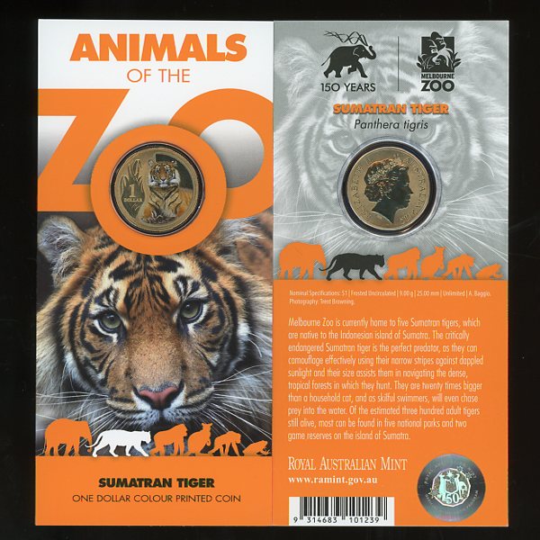 Thumbnail for 2012 Zoo Series - Sumatran Tiger