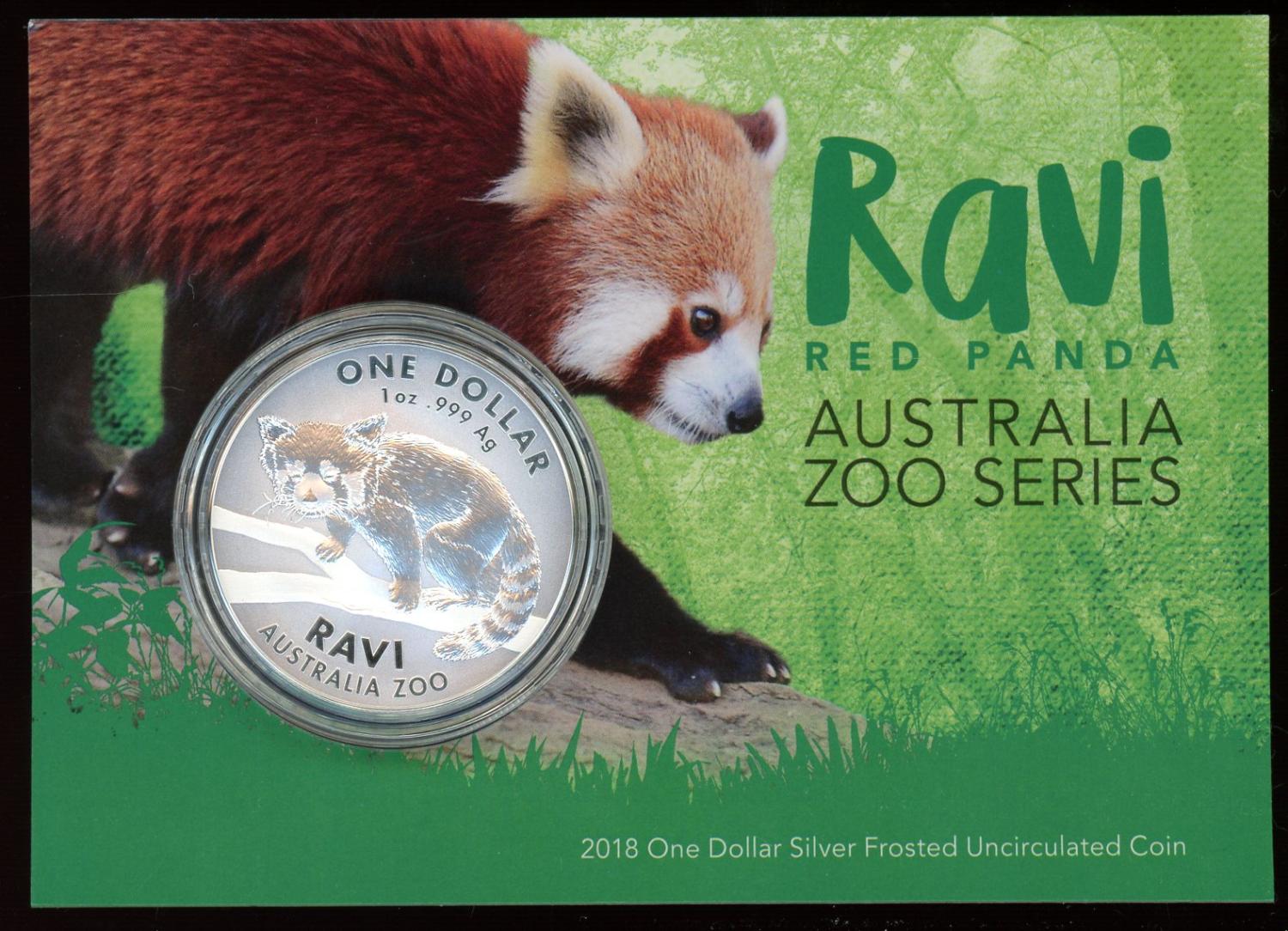 Thumbnail for 2018 1oz Zoo Series - Ravi Red Panda