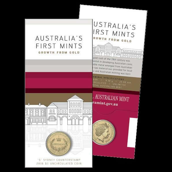Thumbnail for 2016 Australia's First Mints Growth from Gold - S Counterstamp