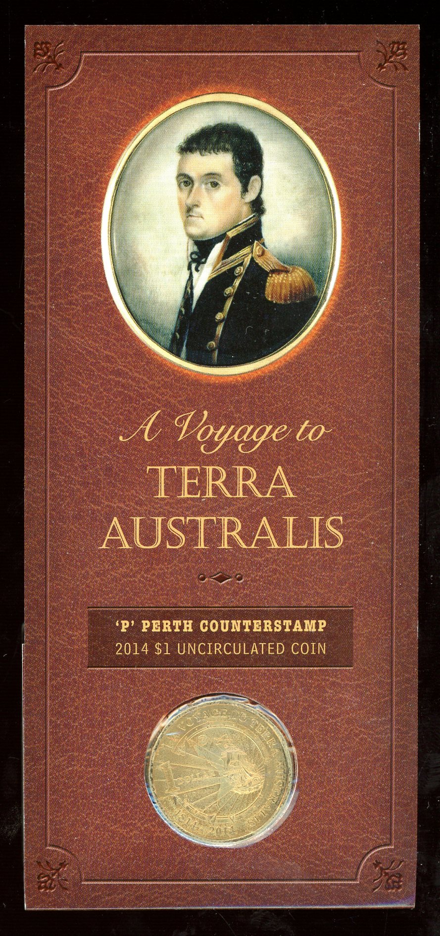 Thumbnail for 2014 Terra Australis Perth Counterstamp $1.00 on Card