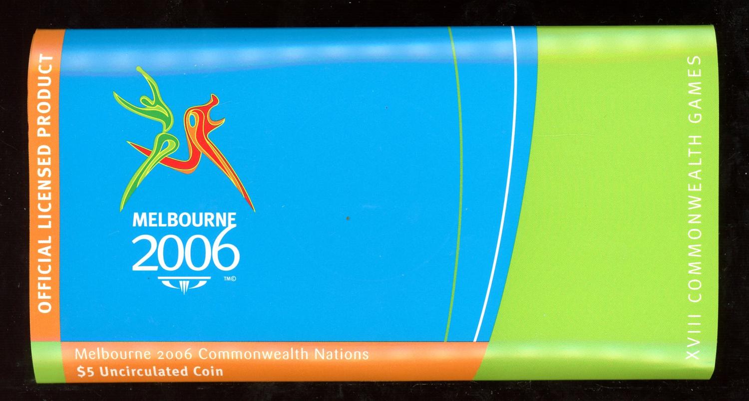 Thumbnail for 2006 Melbourne Commonwealth Games Commonwealth Nations $5.00 Coin