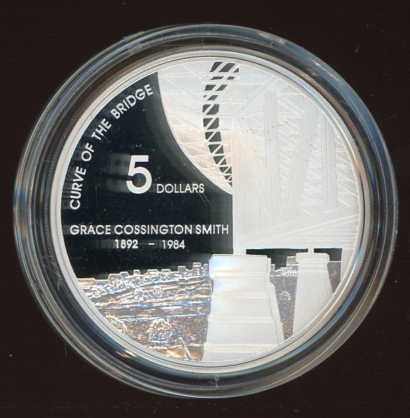 Thumbnail for 2007 Australian $5 Silver Coin from Masterpieces in Silver Set - Grace Crossington Smith