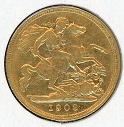 Thumbnail for 1903S Australian Edward VII Gold Half Sovereign
