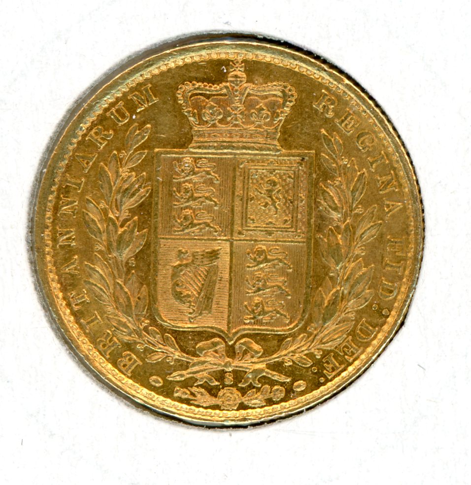 Thumbnail for 1879S Australian Shield Gold Sovereign