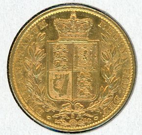 Thumbnail for 1880S Australian Shield Gold Sovereign