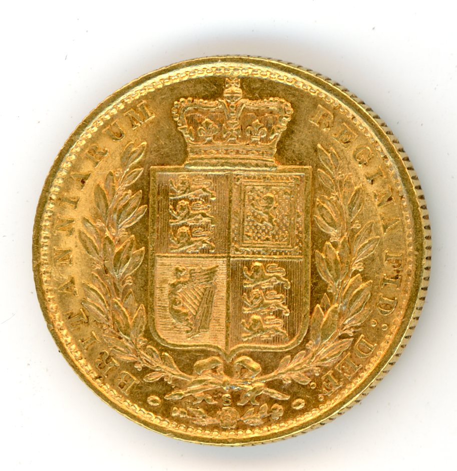 Thumbnail for 1883S Australian Shield Gold Sovereign