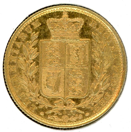 Thumbnail for 1885S Australian Shield Gold Sovereign