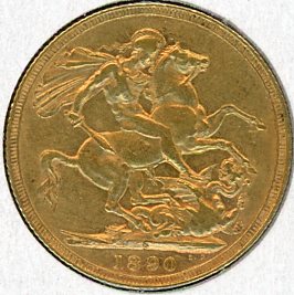 Thumbnail for 1890S Australian Jubilee Head Gold Sovereign