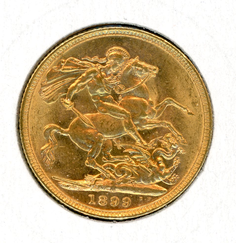 Thumbnail for 1899M Australian Veil Head Gold Sovereign