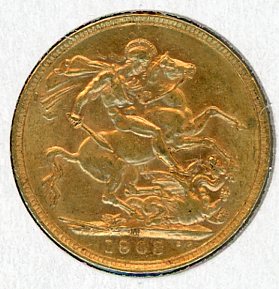 Thumbnail for 1903M Australian Edward VII Gold Sovereign