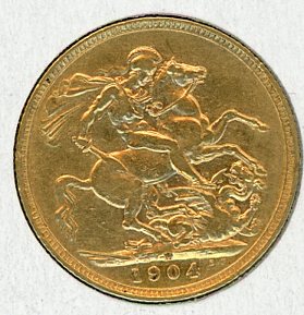 Thumbnail for 1904M Australian Edward VII Gold Sovereign