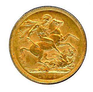Thumbnail for 1909M Australian Edward VII Gold Sovereign