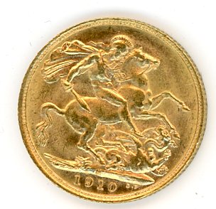 Thumbnail for 1910M Australian Edward VII Gold Sovereign