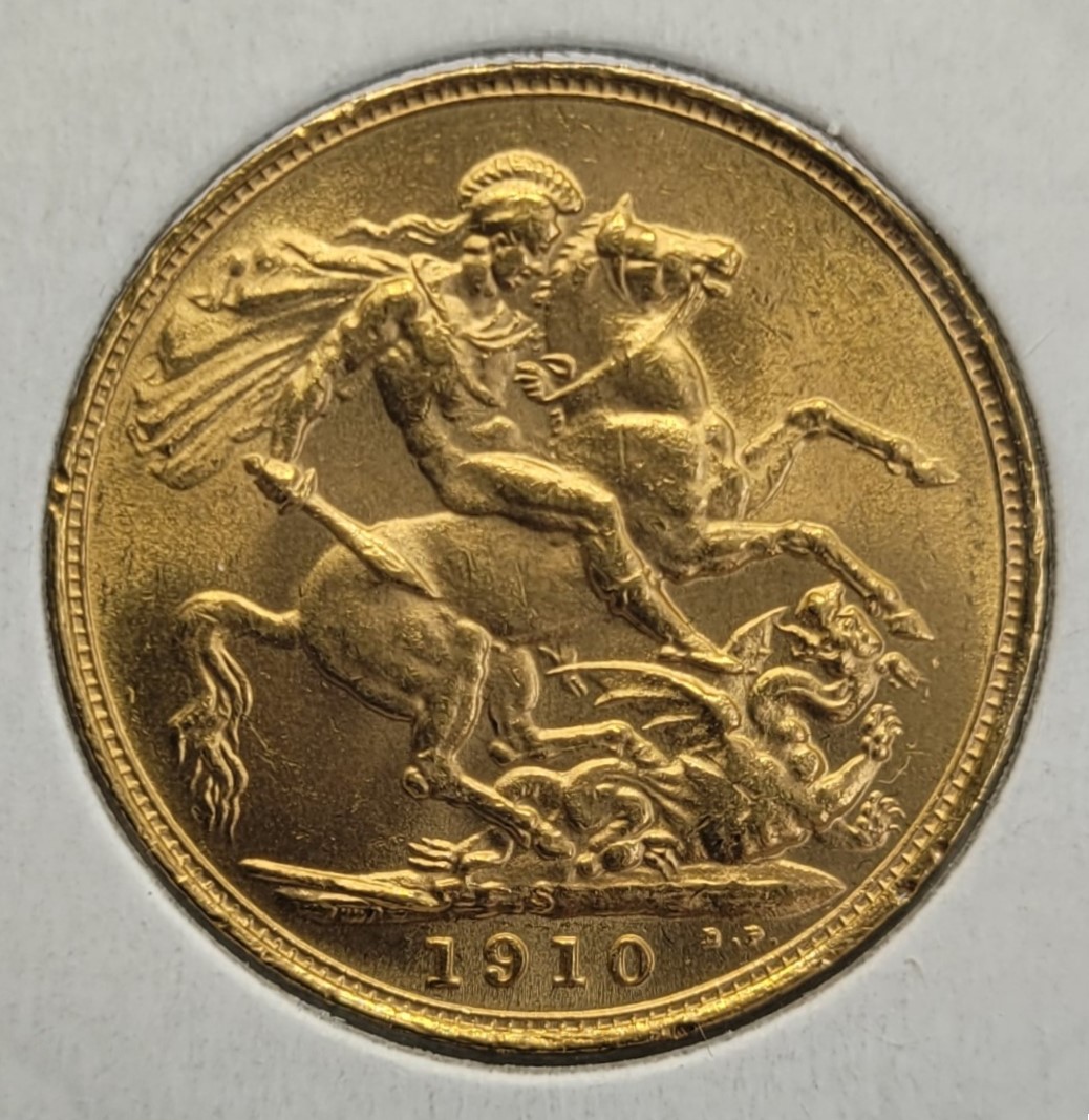 Thumbnail for 1910S Australian Edward VII Gold Sovereign B
