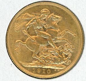 Thumbnail for 1910S Australian Edward VII Gold Sovereign