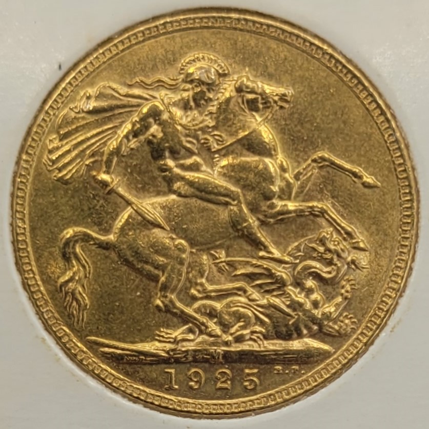 Thumbnail for 1925M Australian George V Gold Sovereign