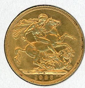 Thumbnail for 1925S Australian George V Gold Sovereign