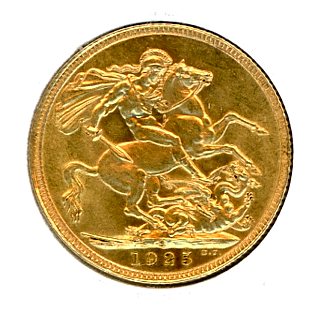 Thumbnail for 1925S Australian George V Gold Sovereign B