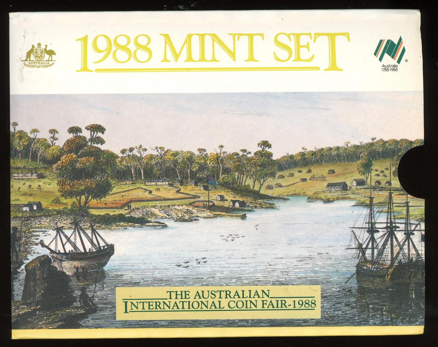 Thumbnail for 1988 Mint Set - Australian International Coin Fair Edition