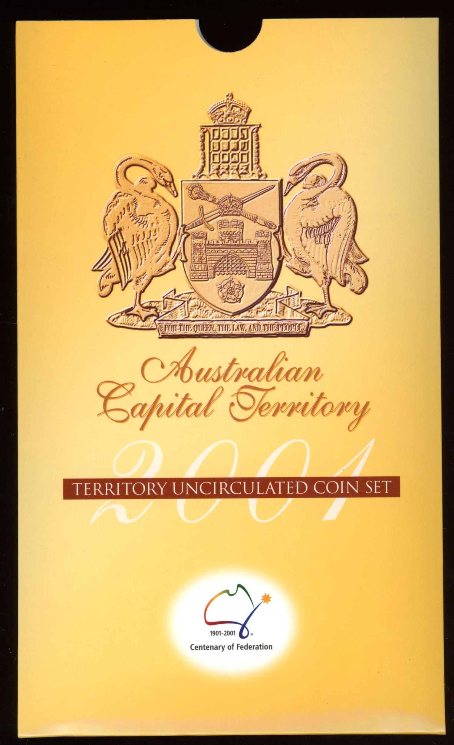 Thumbnail for 2001 Centenary of Federation 3 Coin Mint Set - Australian Capital Territory