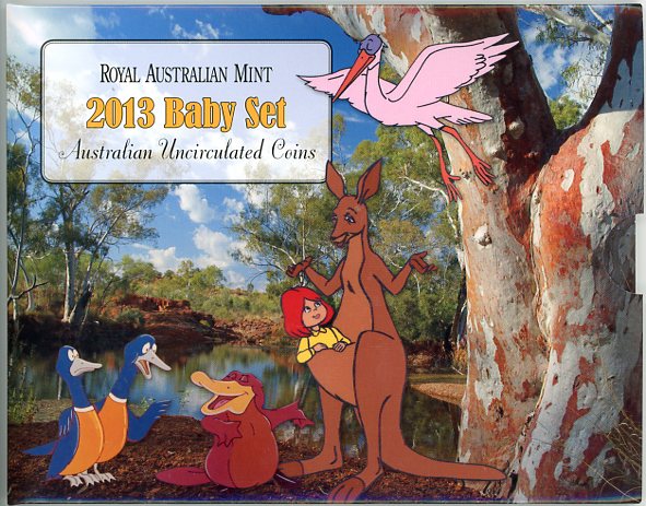Australian Coins Dot and the Kangaroo RAM 2012 Baby Uncirculated Set