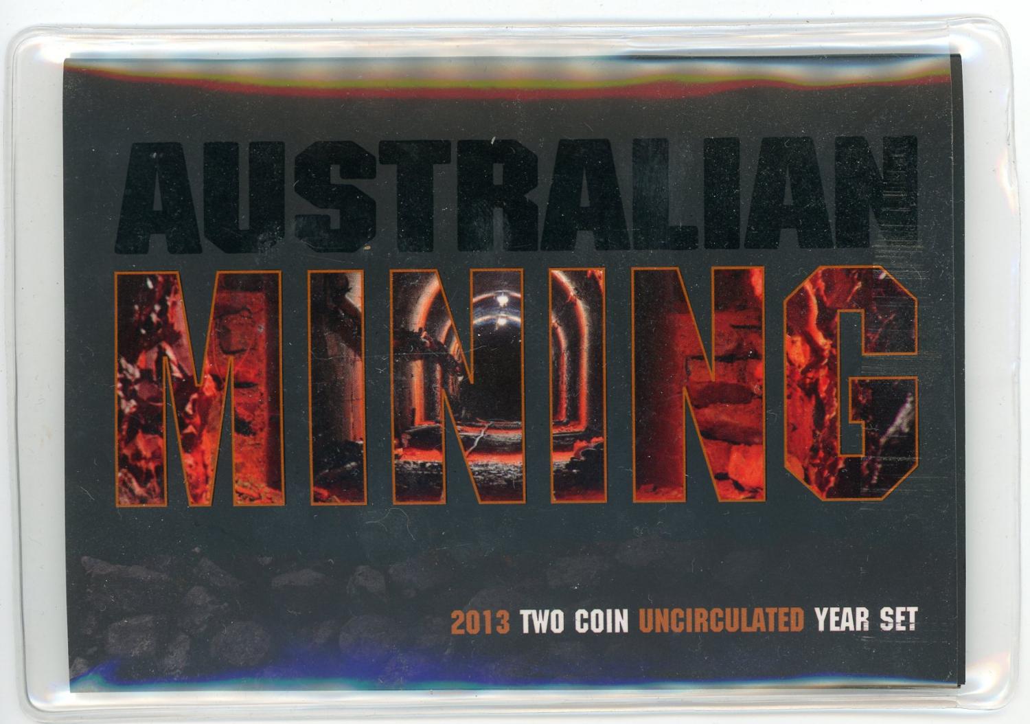 Thumbnail for 2013 Two Coin Mint Set - Mining